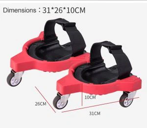 Chrániče kolen pro kolejové podlahy